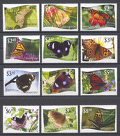 Niuafo'ou, Tin Can Island, 2012, Butterflies, Insects, Animals, MNH, Michel 445-456 - Oceania (Other)