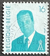 BEL2560U - King Albert II New Values - 16 F Used Stamp - Belgium - 1994 - 1993-2013 Roi Albert II (MVTM)