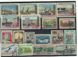 Russia1953,54 MIX Used 18 ST. - Usados