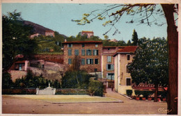 N° 93 B  BOURG ARGENTAL JARDIN PUBLIC ET MONTEE DE COTAVIOL - Bourg Argental