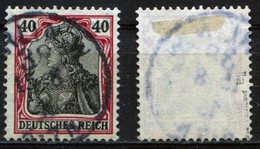 D. Reich Michel-Nr. 90IIa Vollstempel - Geprüft - Usati