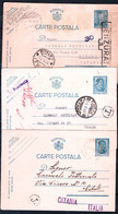 Romania 3 Postal Cards VF/F - Postal Stationery