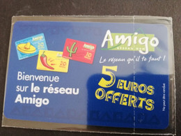 ST MARTIN / AMIGO RESEAU GSM / 5 EURO OFFERTS    /TIRAGE 5000X  NO GSM .72 MINT  CARD IN WRAPPER    ** 6278 ** - Antillas (Francesas)