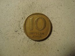 MONNAIE ISRAEL 10 AGOROT 1968 / 5728 - Israel