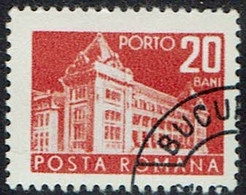 Rumänien Portomarken 1967, Mi.Nr 110, Gestempelt - Strafport