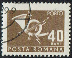 Rumänien Portomarken 1967, Mi.Nr 111, Gestempelt - Port Dû (Taxe)