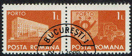 Rumänien Portomarken 1974, Mi.Nr 124, Gestempelt - Strafport