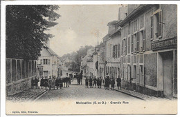 CPA 95 VAL D'OISE MOISSELLES GRANDE RUE / LEGRAIN TABAC   / TBE - Moisselles