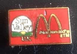 Pin's - McDonald's  - SUN VALLEY - U.K. - - McDonald's