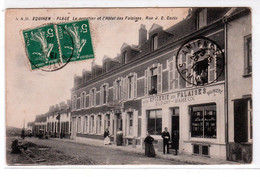 Dt  62  - EQUIHEN -Plage - Le Quartier Et Hôtel Des Falaises  (animation) - Other Municipalities