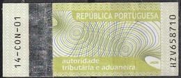 Fiscal/ Revenue, Portugal - Tabac/ Tobacco Tax, Imposto Sobre Tabaco - |- Continente, 2014 - Used Stamps