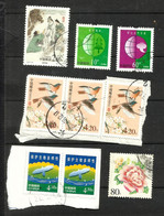 Chine N°3954, 3969, 3970, 3983, 4144, 4188 Cote 4.35€ (doubles Offerts) - Used Stamps
