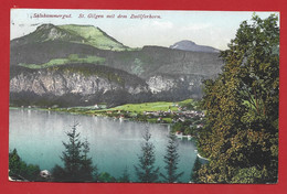 CARTOLINA VG AUSTRIA - SALZKAMMERGUT - St. Gilgen Mit Dem Zwolferhorn - 9 X 14 - 1925 - St. Gilgen
