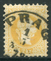 AUSTRIA 1874 Franz Joseph 2 Kr. Fine Print Used With Prague  Postmark.  Michel 35 II - ...-1918 Vorphilatelie