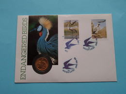 ENDANGERED BIRDS > ( Stamp > NGQELENI 1991 ) N° 0464 ! - South Africa