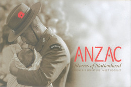 NZ - 2008 - MNH/*** - STORIES OF NATIONHOOD ANZAC SOUVENIR BOOKLET OF 7 MINIATURE SHEETS - Yv C2392  Lot 23996 - Carnets