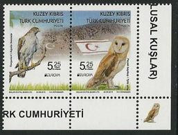 CHIPRE TURCO /TURKISH CYPRUS /TÜRKISCH ZYPERN  -EUROPA 2019 -NATIONAL BIRDS.-"AVES -BIRDS -VÖGEL -OISEAUX"-SERIE CH-D - 2019
