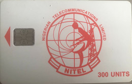 NIGERIA  - Phonecard  - NITEL  -  SC 6  -  300 Unités  (pas N° Série) - Nigeria