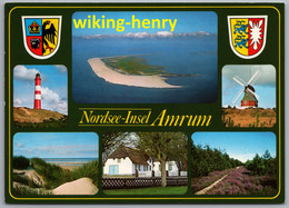 Amrum - Mehrbildkarte 5   Nordseeinsel - Nordfriesland