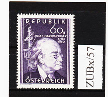 ZUBx/57 ÖSTERREICH 1950  Michl 951 ** Postfrisch Siehe ABBILDUNG - 1945-60 Ongebruikt