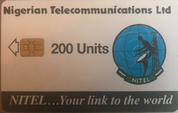NIGERIA   -   Phonecard  -  Nigerian Telecommunications Ltd -  200 Units - Fake ? - Nigeria