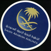 Autocollant Saudi Arabian Airlines Compagnie Aérienne - Autocollants