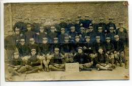 Carte Photo Militaria - Groupe Soldats 13e Régiment Artillerie , 65e Bataillon, 23e Pièce - Régiments