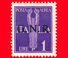 Nuovo - MNH - ITALIA - Rep. Sociale - 1943 - Soggetti Allegorici Sovrast. "G.N.R." - Vittoria - GNR - 50 C - Poste Aérienne