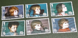 Nederland - NVPH - 2776a T/m F - 2010 - Uit Blok 2776 - Gebruikt - Cancelled - Kinderzegels - Used Stamps