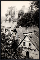 F4488 - Hohnstein Burg Bäckerei Fachwerk Fachwerkhaus - Foto - Hohnstein (Saechs. Schweiz)