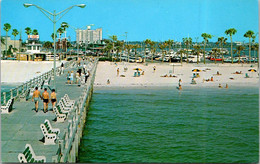 Florida Clearwater Beach Big Pier 60 Looking East - Clearwater