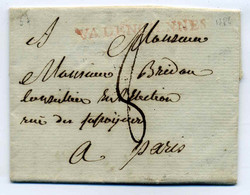 VALENCIENNES   Lenain N°10  (rouge) / Dept 57 Nord / 1788 - 1701-1800: Vorläufer XVIII