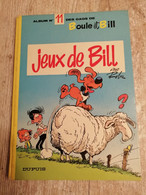 Bande Dessinée - Boule Et Bill 11 - Album N°11 Des Gags De Boule Et Bill - Jeux De Bill (1975) - Boule Et Bill