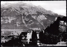 Switzerland Kerns 1964 / Bethanien Burgfluh Mit Pilatus, Panorama, Castle,Mountains - Kerns