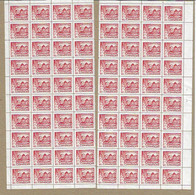 CANADA 1967 SCOTT 476 MNH 2  SHEETS OF 40 - Fogli Completi