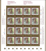 CANADA 1994 SCOTT 1516 MNH SHEET OF 16 - Ganze Bögen