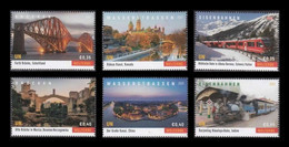 United Nations (Vienna) 2021 Mih. 1115/20 UNESCO World Heritage. Bridges, Waterways And Railways (II) MNH ** - Unused Stamps