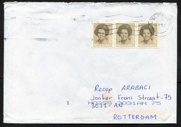 Netherlands 's-Hertogenbosch 2010 Mail Cover Used To Turkey | Mi 1197 Queen Beatrix, Type 'Struyken' - Covers & Documents