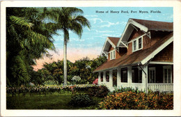Florida Fort Myers Winter Home Of Henry Ford - Fort Myers