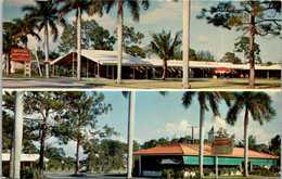 Florida Fort Myers Motel Driftwood And Howard Johnson's Restaurant - Fort Myers