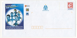 2 Prêt à Poster PAP " MARSEILLE - L'OM Mise Sur L'avenir - Olympique De Marseille - Football " Neuf + Oblitéré - Listos A Ser Enviados: Otros (1995-...)