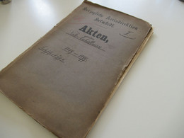 AD Braunschweig Akten Betreffend Porto Verhältnisse 1869 - 1899 Herzogliche Kreisdirektion Helmstedt Dokumente Ab 1803 - Brunswick