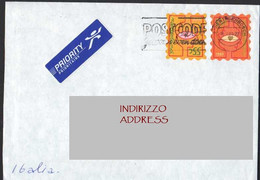 Nederland Netherlands Italia 2001 Hertogenbosch December Zegels LET00209 - Lettres & Documents