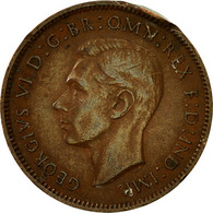 Monnaie, Grande-Bretagne, George VI, Farthing, 1941, TTB, Bronze, KM:843 - B. 1 Farthing