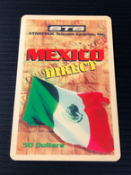 USA UNITED STATES America STS Collection Prepaid Telecard Phonecard, MEXICO DIRECT $50 Card, Set Of 1 Card - Collezioni