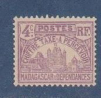 MADAGASCAR          N° YVERT  :    TAXE 9  NEUF AVEC CHARNIERES         ( CH     4 / 35 ) - Postage Due