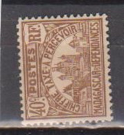 MADAGASCAR          N° YVERT  :    TAXE 13  NEUF AVEC CHARNIERES         ( CH     4 / 35 ) - Postage Due