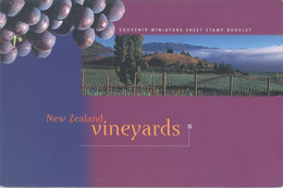 NZ - 1997 - USED-OBLIT. - VINEYARDS SOUVENIR BOOKLET OF 7 MINIATURE SHEETS - Yv C1518 Mi MH 1584-1589 Lot 24006 - Carnets