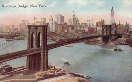 New York Brooklyn Bridge - Brooklyn