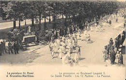 La Paroisse Saint Remi à BRUXELLES-MARITIME - La Procession Au Boulevard Leopold II - Maritiem